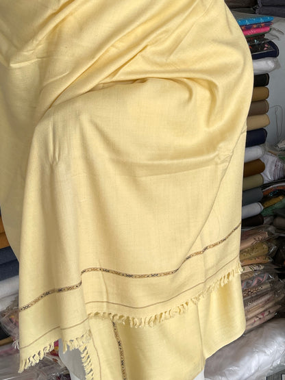 AL-03 SWAT ISLAMPUR ORIGINAL BADAMI  WOOL SHAWL